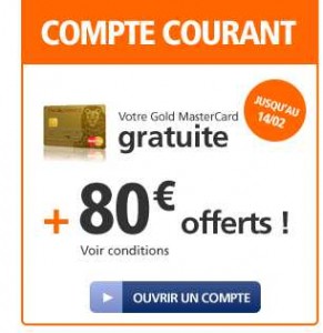 80 Euros Offerts Pour L'ouverture D'un Compte Courant Ing Direct