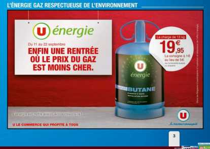 Prix bouteille de gaz Carrefour : combien coûte la butane 13kg ?
