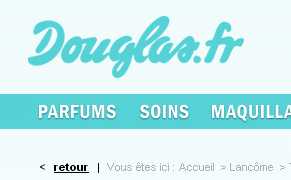 reduction douglas parfumerie