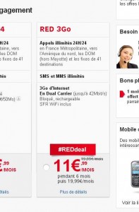 forfait internet red de sfr