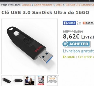 clé usb3 16go