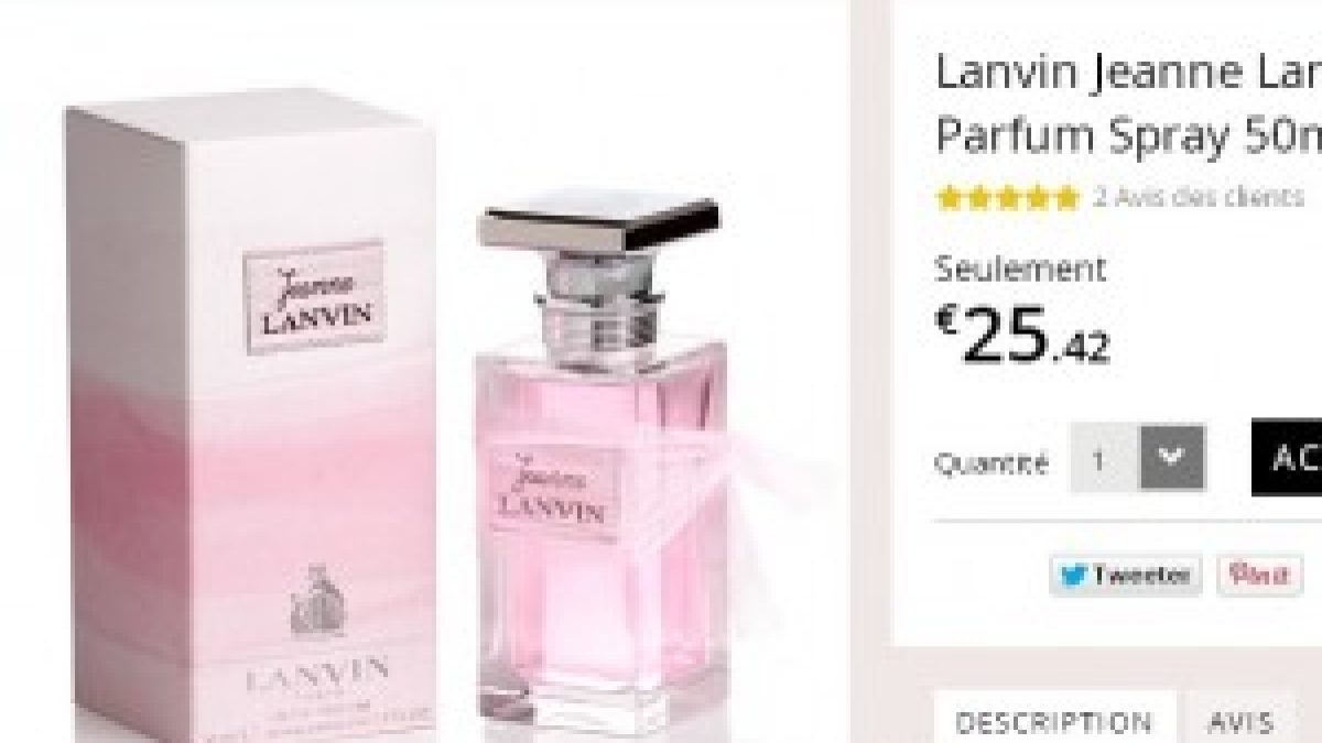 parfum jeanne lanvin avis