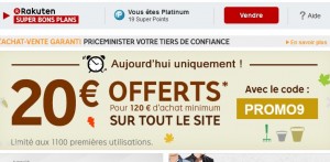 code réduction priceminister