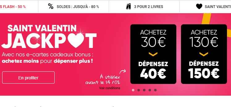 Fnac darty cartes cadeaux à prix réduits 30 la carte de 40 130