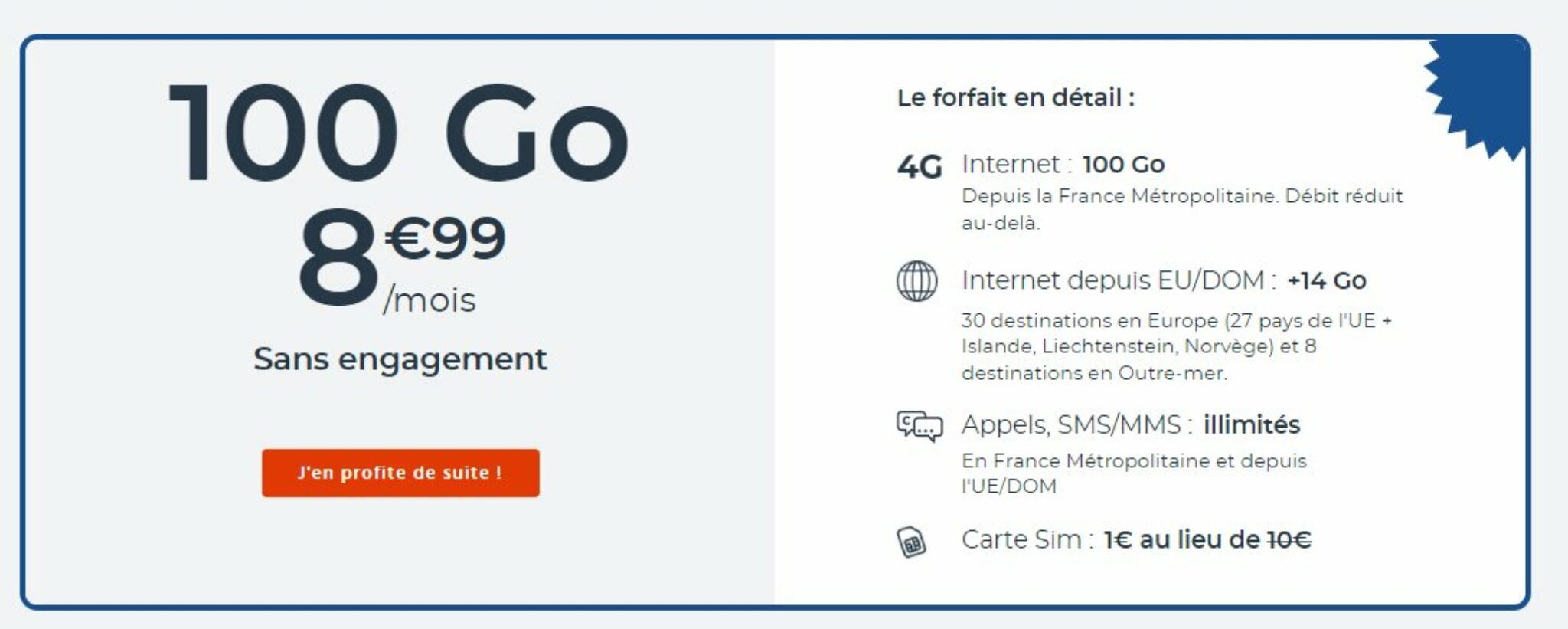 Forfait Mobile Illimit Go Pas Cher Par Mois Cdiscount Mobile