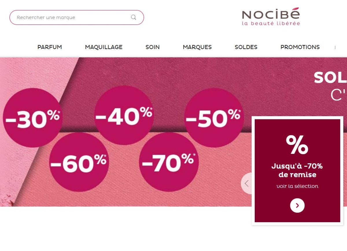 nocibe solde parfum