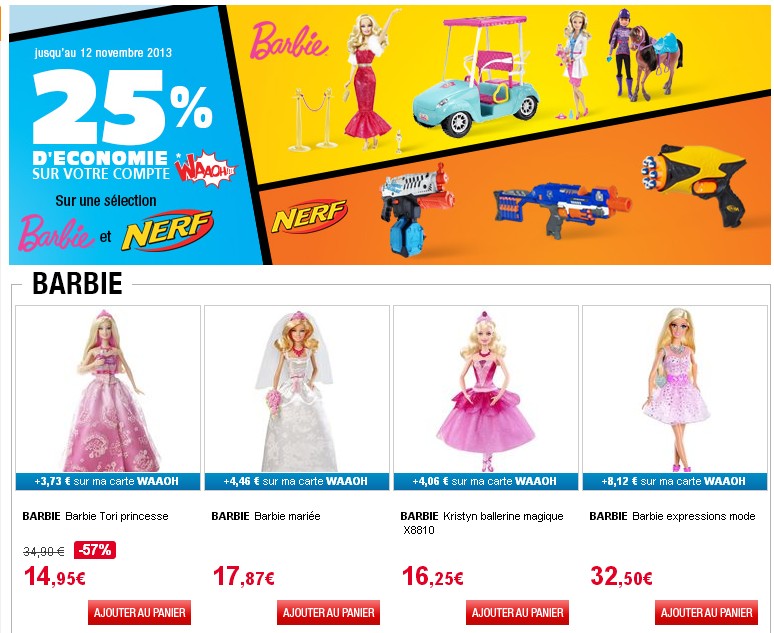 auchan barbie