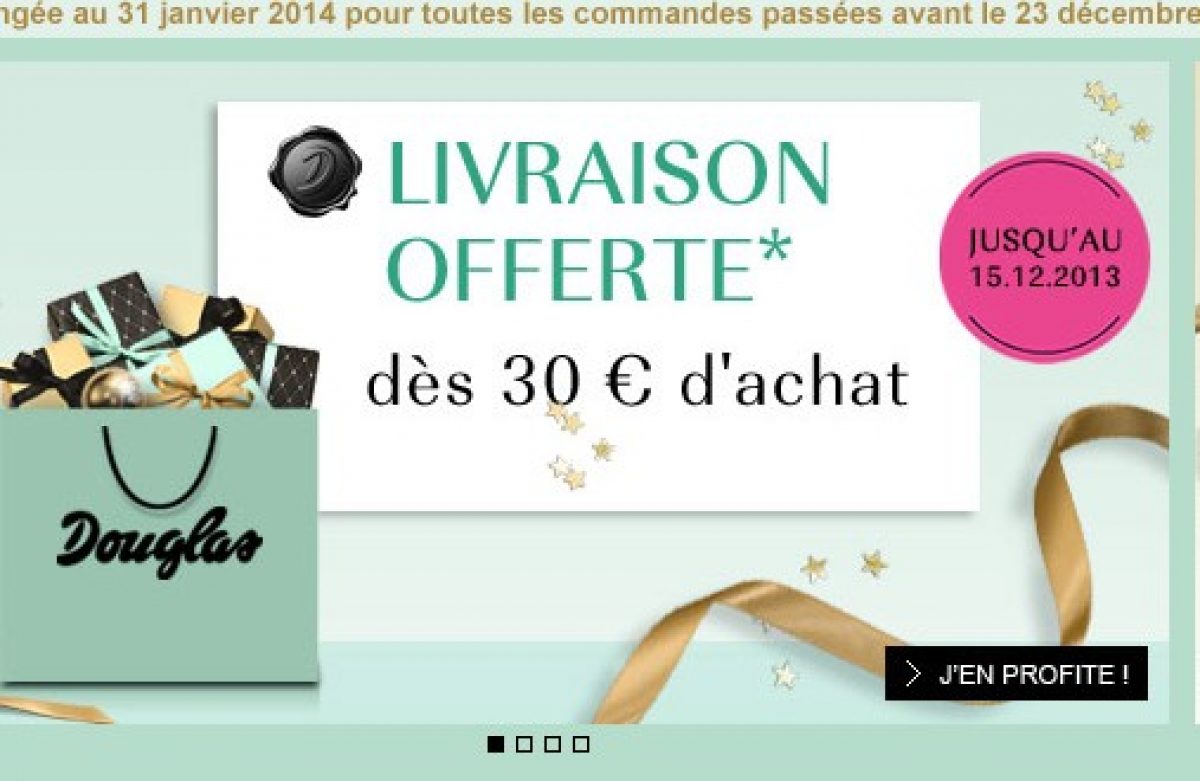 promo douglas parfumerie