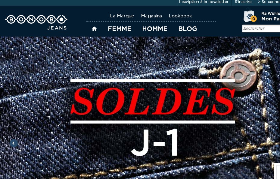 Soldes bonobo voir les articles qui seront soldés