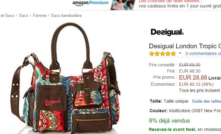 sac desigual