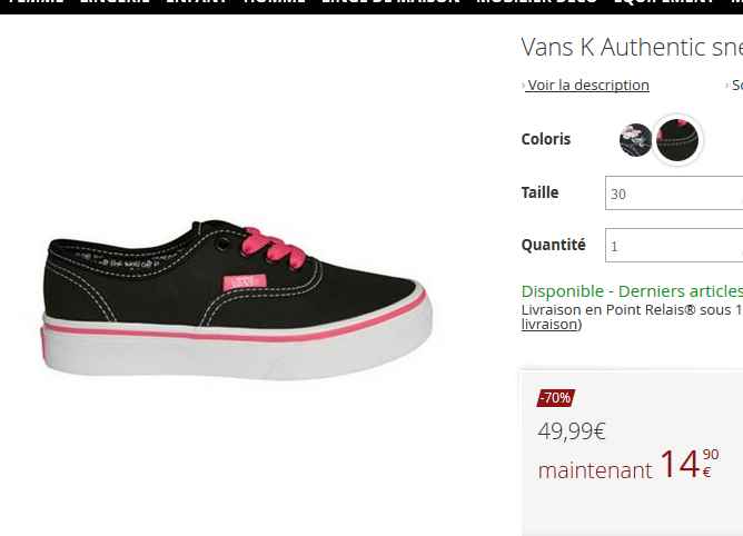 chaussures vans