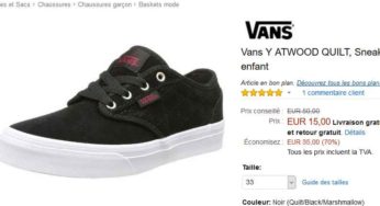 promo vans enfant