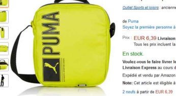 sacoche puma jaune