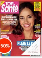 Bon plan Abonnement magazine Top Santé pas cher : 13€ les 12 numéros annuels