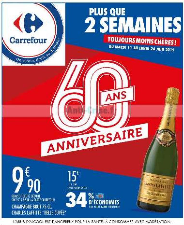 Catalogue Carrefour Du 11 Au 24 Juin : 70% Sur La Carte Et Des ...