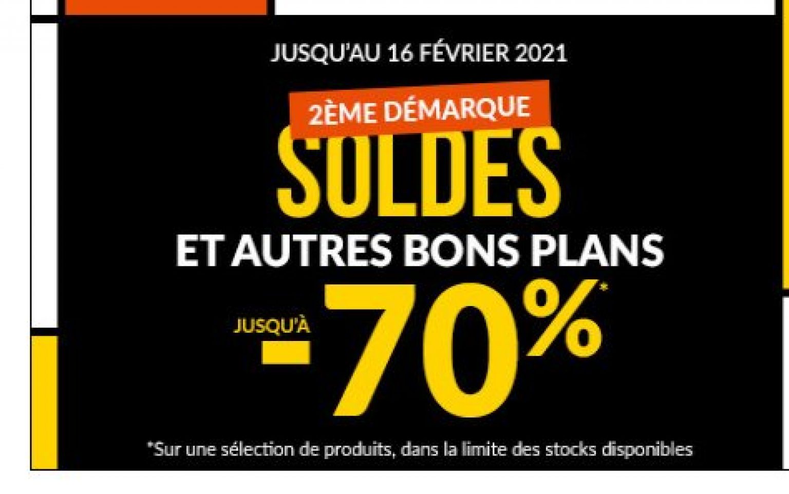 Soldes BUT deuxième démarque