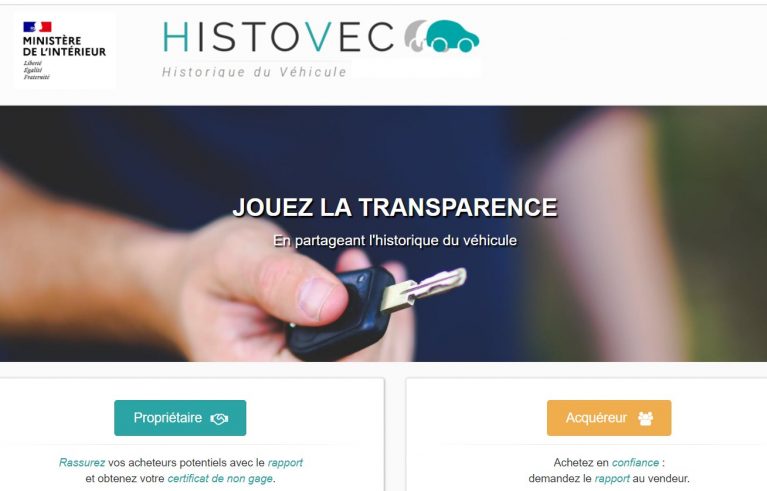 Achat de vehicule d'occasion  demandez le rapport Histovec