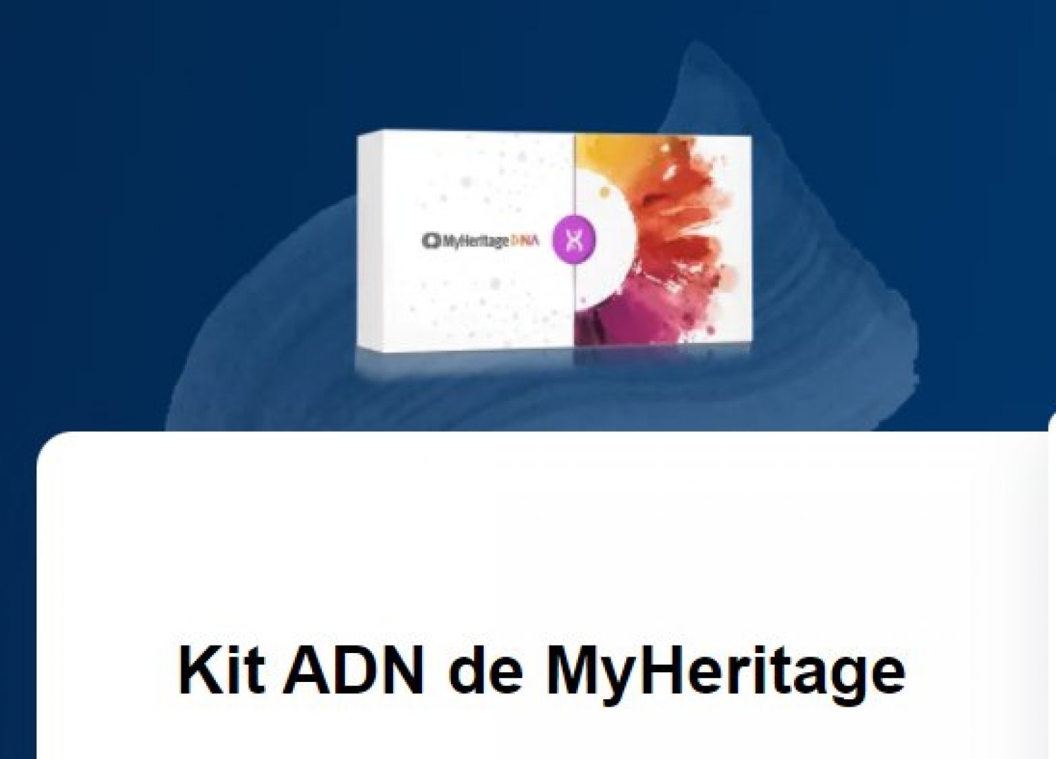 My Heritage 40€ de réduction sur les kits tests Adn 49€ seulement