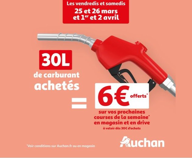 auchan carburant