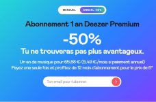 deezer premier black friday