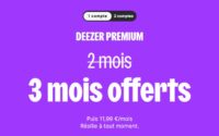 Black Friday Deezer :  3 mois gratuits à DEEZER PREMIUM