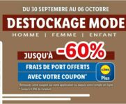 lidl destockage mode