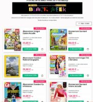 Black Friday Prismashop : code promo 25% en plus sur tous les abonnements