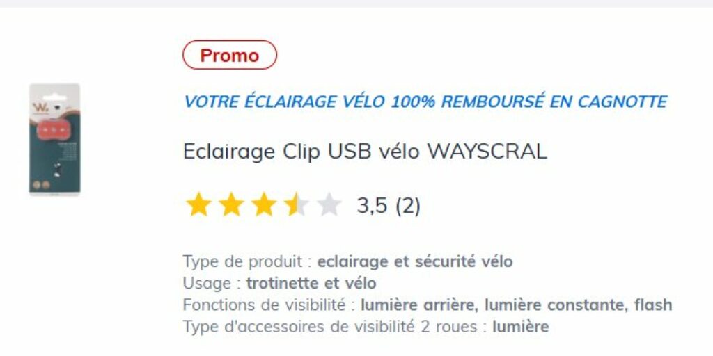 eclairage wayscral