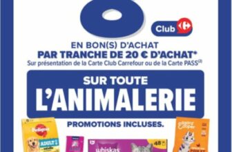 carrefour animalerie