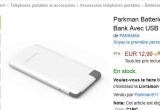 5.99€ la batterie externe double sortie 4000 mah ( exclu – 20 exemplaires)