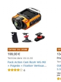 Bon plan Caméra Sportive 4K Ricoh  WG-M2 à moins de 200€