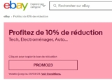 Ebay : code de réduction de 10% sur des milliers d’articles