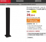 Bon plan enceinte tour bluetooth à 40 euros ..