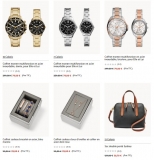 Mega affaire Maroquinerie , montres  FOSSIL :   jusqu’à 70% de réduction + code 15%  +15%