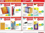 Intermarche : catalogue du 3/01 au 8/01 fournitures scolaires à 50% voire 100% sur la carte