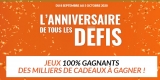 Jeu 100% gagnant But  avec bon d’achat et goodies au minimum à gagner