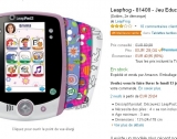Tablette éducative leappad 2+ à moins de 30 euros