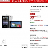 Lecteur multimedia android kurio pour enfants à moins de 40 euros .. toujours dispo