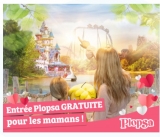 Bon plan 1 billet gratuit pour 1 billet acheté au parc PLOPSA De Panne et PlopsaCoo (offre fete des mères)
