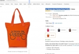Bon prix sac cabas le temps des cerises à 9 euros