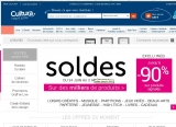 Soldes chez cultura jusqu’à 90 pourcent de réduction