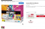 Pack console  wii u just dance à 199.99 euros .. toujours dispo